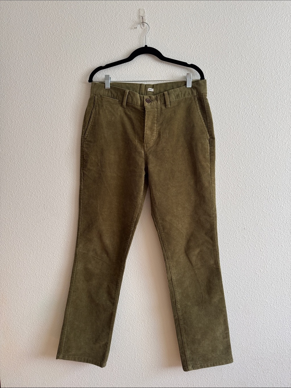 Katin Corey Olive Green Corduroy Pants
